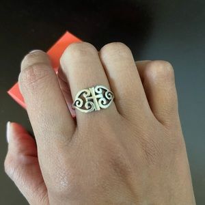 James Avery Scroll Cross Ring
